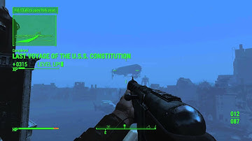Fallout 4 - U.S.S Constitution Takes Off