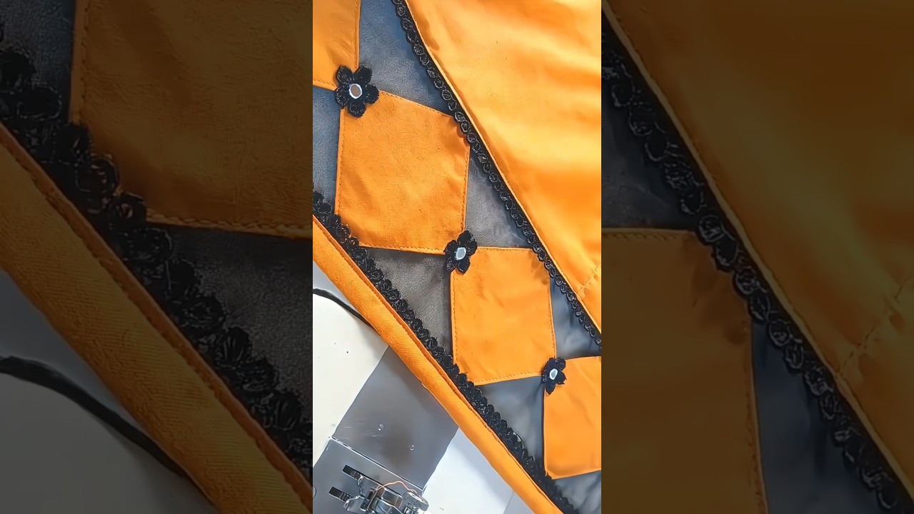 😍 beautiful Blouse Border Design | Easy Stitching 