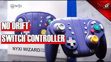 Nyxi Wizard, The "No-Drift" Switch Joy-Con & Controller - GameCube Waverbird Style