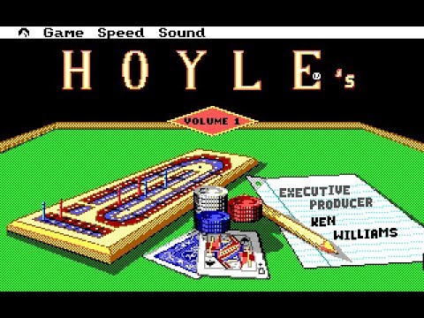 Hoyle's Book of Games Vol.1 (PC/DOS) 1989, Sierra On-Line