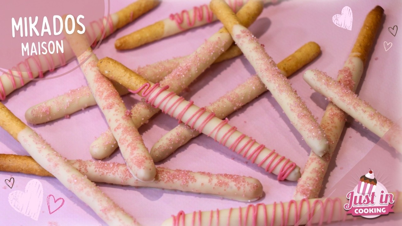 Recette des Mikados Maison 🌹 Une douceur chocolatée pour la Saint-Valentin 🍫