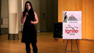 Erin Jo Richley Ignite presentation at PDXdmc