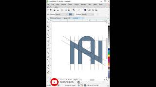 AN Professional CorelDraw Logo Design Tutorial (Trigon) | Nabeel Graphics | Best Corel draw Tutorial
