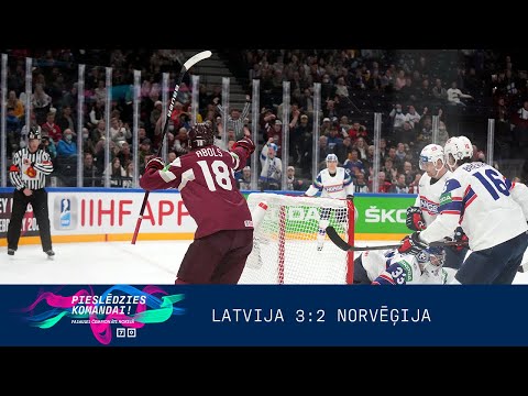 Latvija 3:2 Norvēģija (16.05.2022.)