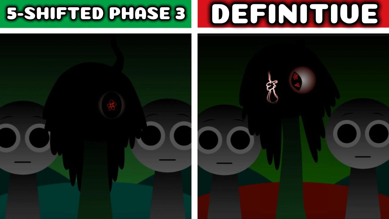 Incredibox Sprunki 5-Shifted Phase 3 — Original vs Definitive: Which One Sounds Cooler?