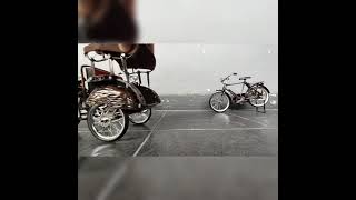 Miniatur Becak Sepeda Onthel #shorts