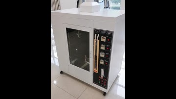 UL94 Horizontal Vertical Flame tester HTB-066-Plastics Flame Chamber