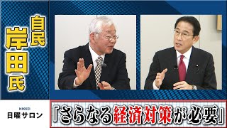 自民・岸田氏「さらなる経済対策が必要」