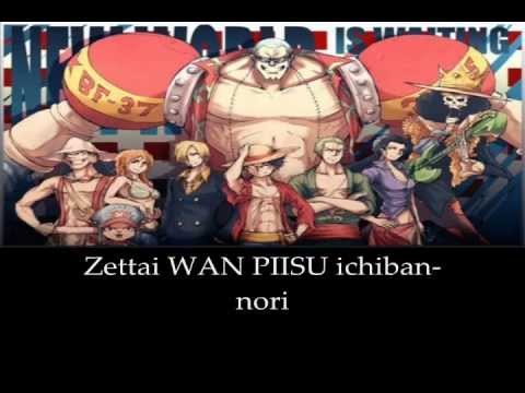 We Go! - One Piece (Karaoke with vocal)