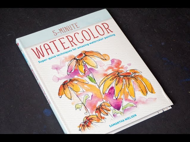5 Minute Watercolor by Samantha Nielsen Book Review - Doodlewash®