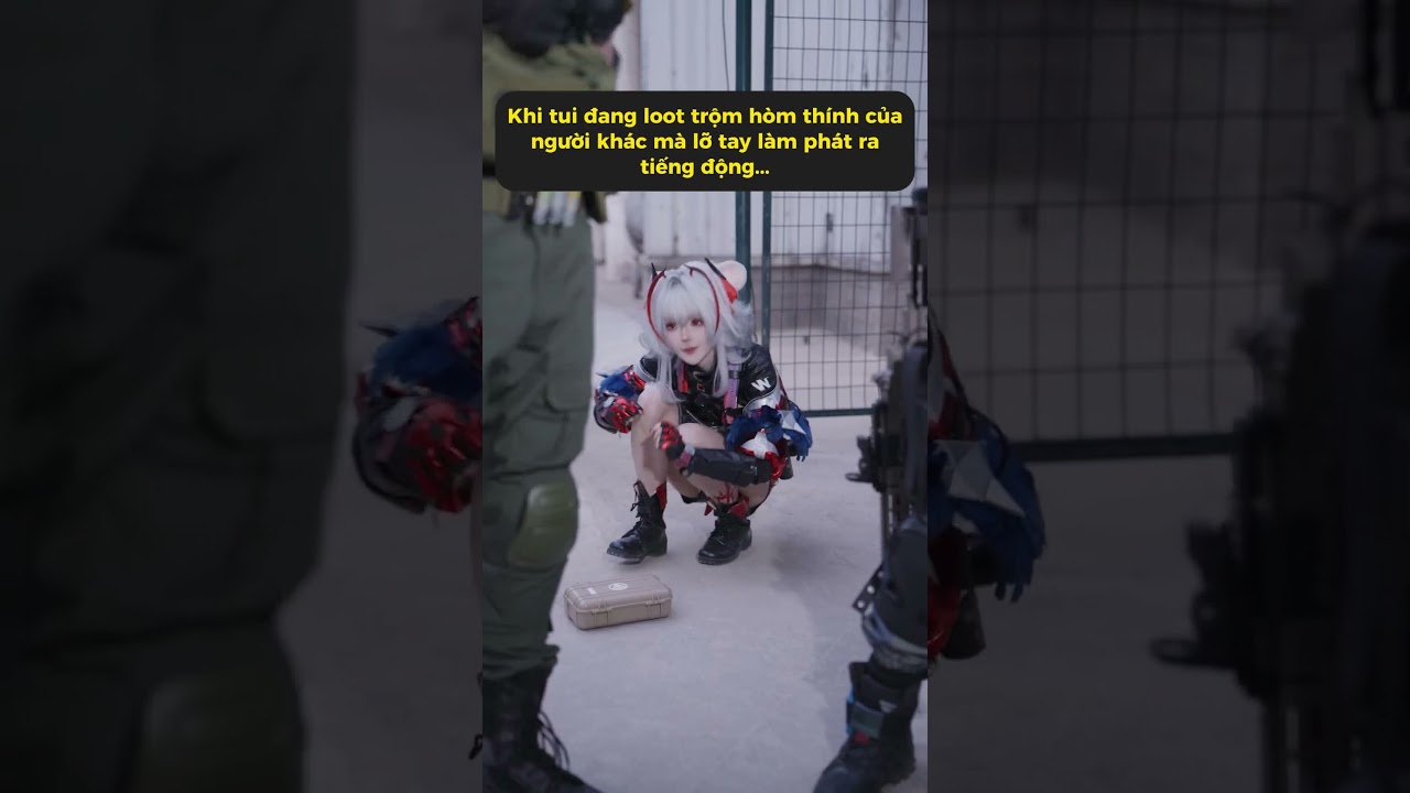 Lỡ bất cẩn phát ra tiếng động rồi #meowcosplay #shorts