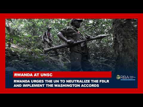 Rwanda urges the UN to neutralize the FDLR and implement the Washington Accords