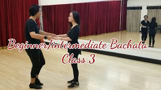 Beginner/Intermediate Bachata class #3: Hammerlock and walk around