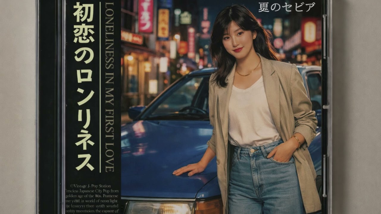 네온이 켜지는 거리에서(여름밤, 도시의 시작),(80년대 일본 시티팝) | 앨범명 : 初恋のロンリネス