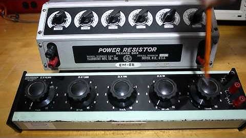 Resistor Decade Box Demo