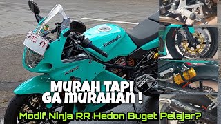 Riview Ninja RR Old Buget pelajar | Apa bener Hedon Ga Harus mahal ? |Inspirasi modif ninja RR