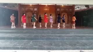 Maria Merengue Line Dance/ Choreo: Harry Heng(INA)/Demo: Oma Ceria Line Dance