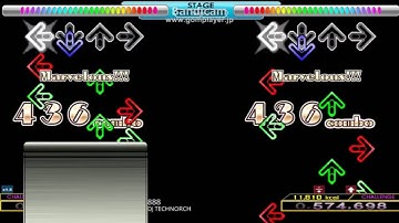 【DDR】888 single challenge Mirror HS1.5 SUDDEN+&C500【譜面確認】