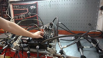 Full proportional valve HM Line 1 to 12 sections with 4 x floating section swimming section part 2