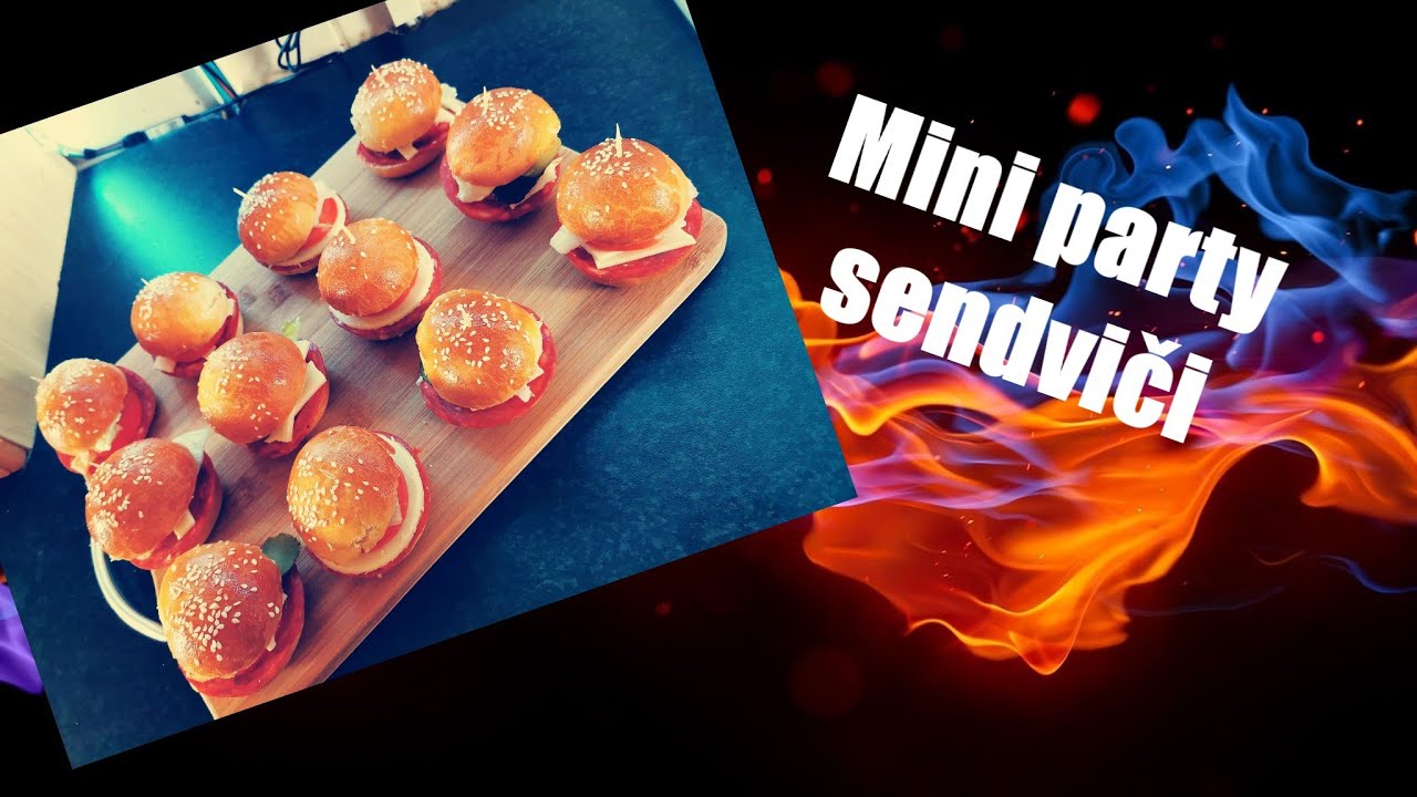 Mini party sendviči-How to make mini party SANDWICHES