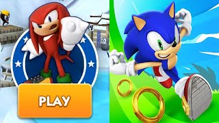 Sonic Dash - Endless Running & Racing Game - Knuckles Gameplay screenshot 1