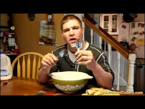 UNBELIEVABLE! Shaving With a Spoon! - MURRAY CARTER