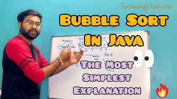 Explore Bubble Sort in Java | Hindi-English Tutorial with Dry Run