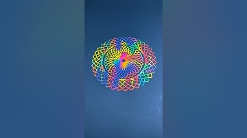 "Relax with a Spirograph" #spirographshr #spirograph #asmr #satisfying #relax #art #shorts