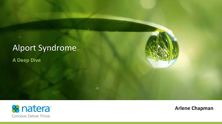 Clinical Genetic Testing for Alport Syndrome- Dr. ...