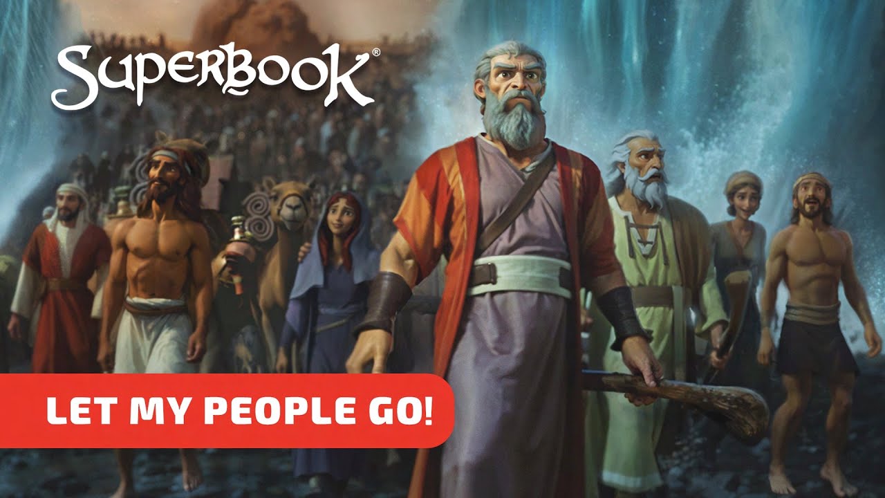 Superbook - Let My People Go - Season 1 Episode 4 - Full Episode (Official HD Version)