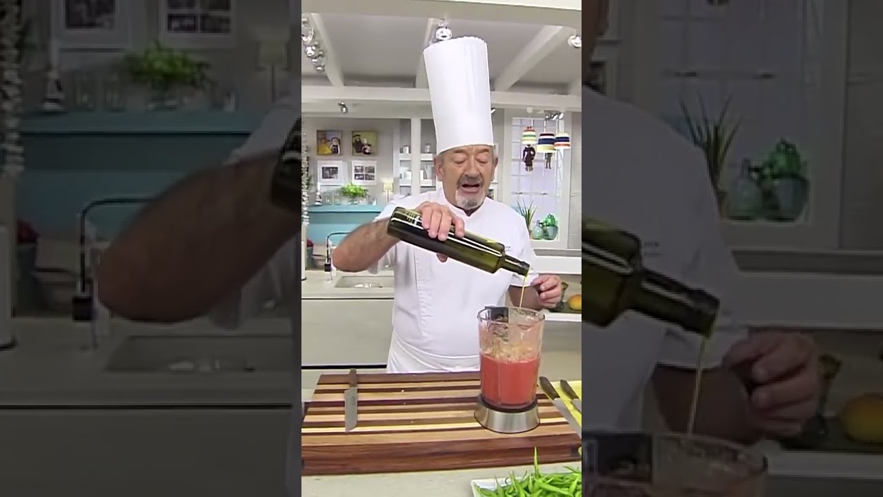 ​​SALMOREJO casero 🍅​ Receta que sale SIEMPRE con Karlos Arguiñano ​👨🏻‍🍳​