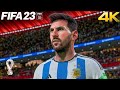 FIFA 23  - Argentina vs Australia | Oitavas de Final | Copa Qatar 2022 | PS5™ [4K60]