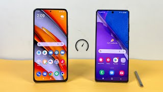 Poco F3 vs Samsung Galaxy Note 20 (8GB) - Speed Test & Comparsion! (Snapdragon 870 vs Exynos 990)!