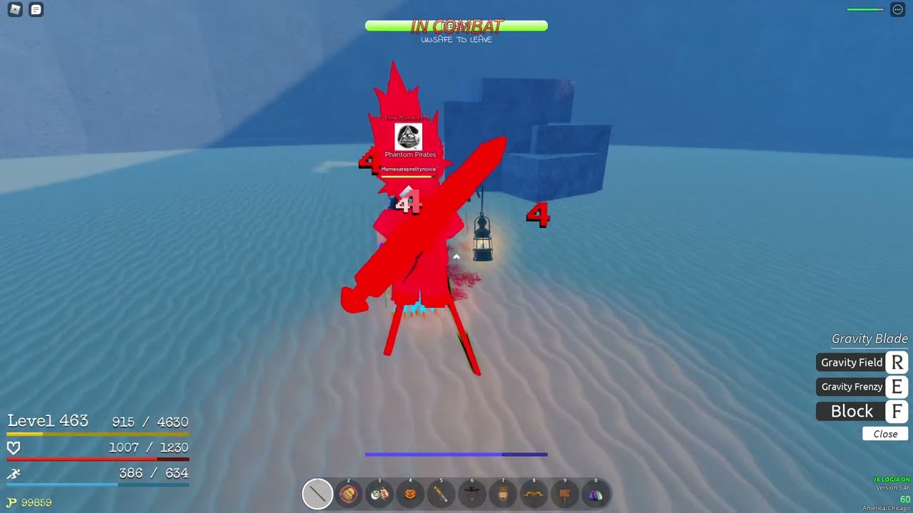 ZUSHI/GRAVITY GRAND PIECE ONLINE (GPO) - Roblox - Grand Piece - GGMAX