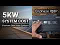 Enphase 5kw solar plant Cost | enphase solar plant installation price in india | Micro inverter