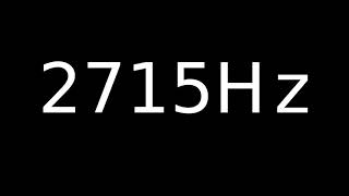 Speaker Sound Test 2715Hz