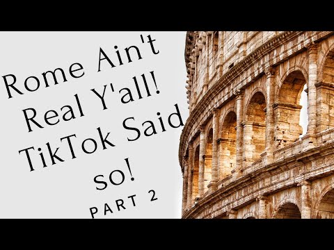 An Archaeologists Inception Reaction to Rome Ain't Real Y'all! Pt 2
