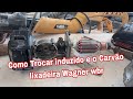 como trocar o induzido da lixadeira Wagner wbr . como trocar carvão lixadeira Wagner wbr ,