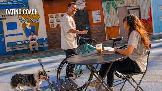 Dating Coach Helps Men Meet Strangers on Venice Boardwalk