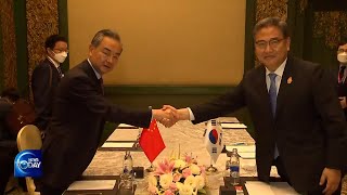S. KOREA CHINA FOREIGN MINISTERS MEET [KBS WORLD News Today] l KBS WORLD TV 220708