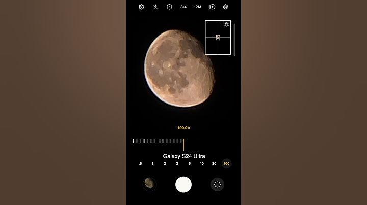 Samsung Galaxy S24 Ultra vs iPhone 15 Pro Max - Moon Camera Test