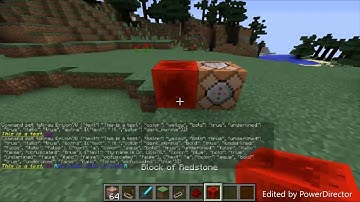 Colored Text in Minecraft Tutorial 1.11.2