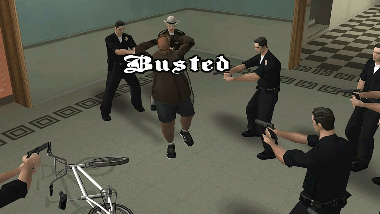 GTA San Andreas - Подборка Busted #16
