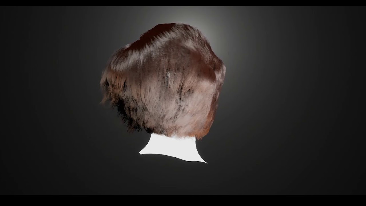 ArtStation - Real-Time Hair Cards + Wind Breakdown