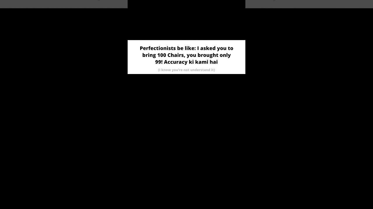 you are not understand it 💯 