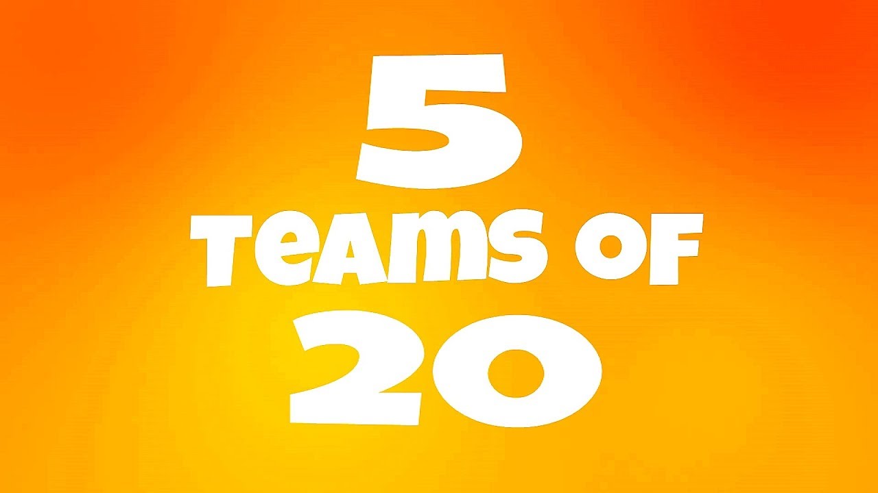 5 Teams Of 20 Solo Sniping Highlights