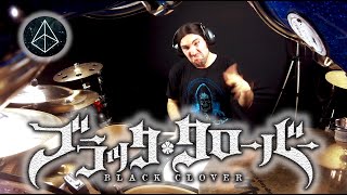 Kin | BLACK CLOVER OP 1 | Haruka Mirai | Kankaku Piero | Drum Cover (Studio Quality)