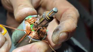 I tried to rewind a 12V motor… and it didn’t work