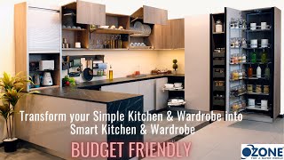 Make Your Kitchen & Wardrobe Smart with Affordable Kitchen & Furniture Fittings | Digital Safes Lock