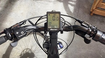 BH Easy Motion Big LCD Display Settings